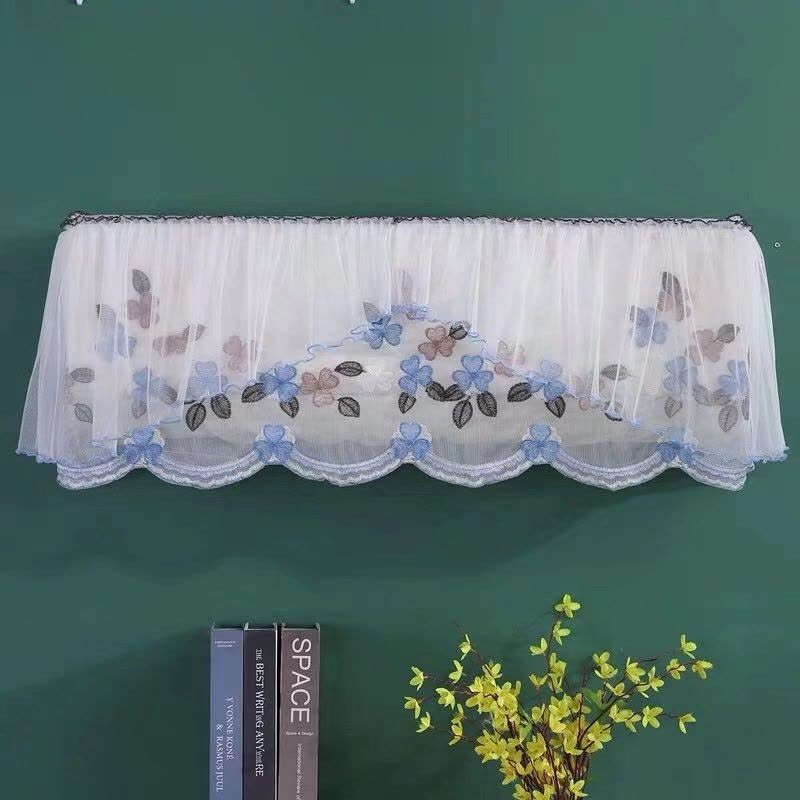 不取格力挡风罩卧室美的空调套清洗罩月子防尘罩空调罩|开机不取款春花秋月紫色 (1-1.5p)88厘米图片