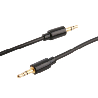 和宏(D&S)DSL1003 车用AUX音频线 3.5mm公对公车载立体声连接线 笔记本电脑/手机接音响 2米 黑色