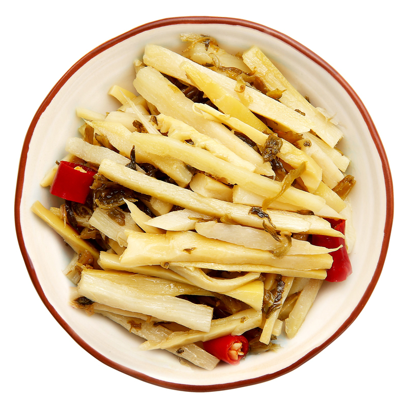 富春龙即食雪菜嫩笋200g*3袋装 脆爽可口高清大图