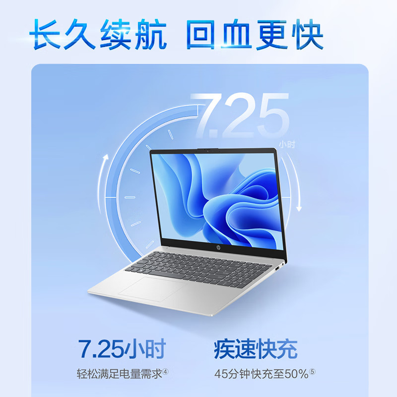 2024款 惠普HP 星Book15-fd1850TU 15.6英寸大屏办公定制轻薄本笔记本电脑(英特尔Ultra5-125H 32G内存 512G固态 )15-fd1852TU银