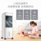 美的 冷风扇单冷立式家用大风量迷你小空调扇 AC100-18D 白色 机械版控制方式左右自动摆风不支持定时5L水箱大容量