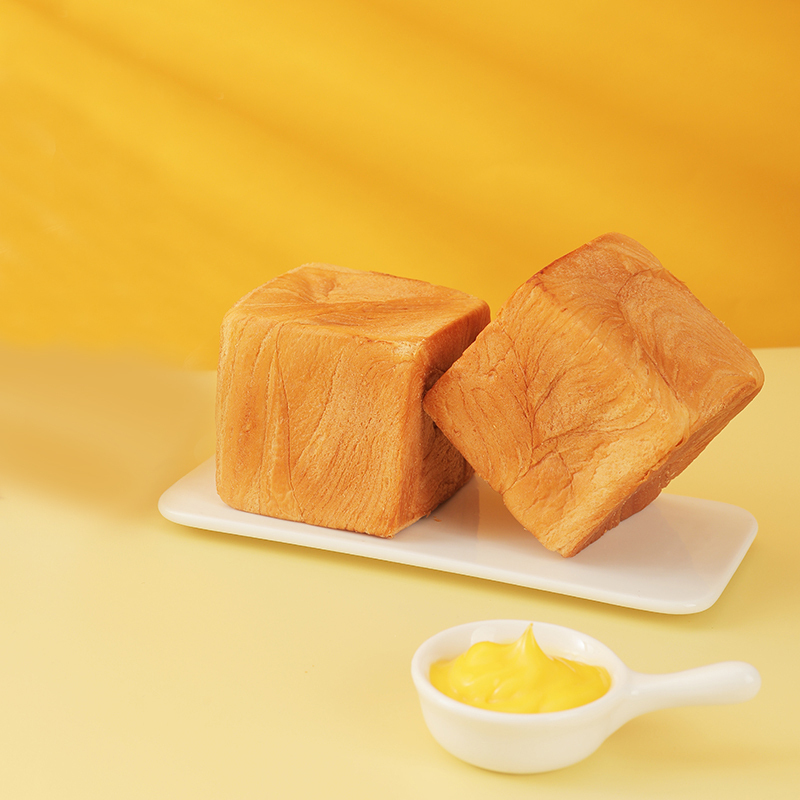 佰味葫芦爆浆魔方吐司85g*8枚装爆浆吐司代餐手撕面包蛋糕零食[帕代欧