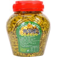 赛卡伊 酸豆角瓶装咸菜下饭菜农家自制红油泡豇豆原味酸豇豆即食泡菜 [精品原味酸豆角]1500g/瓶