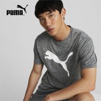 彪马PUMA秋季男子运动休闲百搭舒适宽松透气圆领短袖T恤522352-01