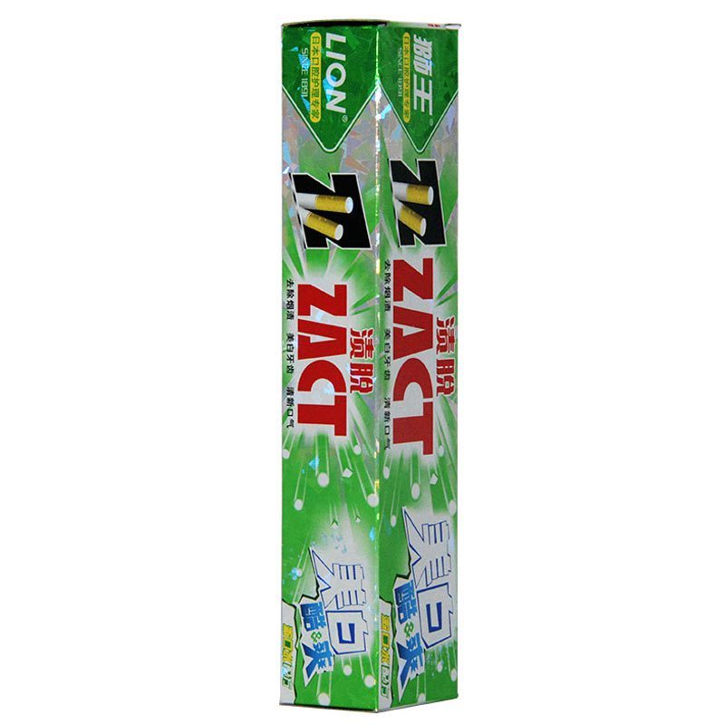 狮王 渍脱 美白酷爽 牙膏 80g(单位:支)