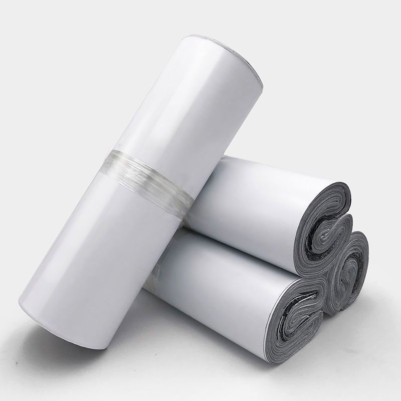 白色加厚快递袋子2842大号3852物防水塑料袋包装袋2030200只白色加厚