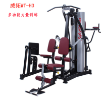 威拓WT-H3 三人综合训练器 多功能力量综合训练组合(含罗马椅)