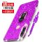 vivoY3手机壳闪粉vivoy3硅胶套镶钻vivov1901A软套vivoV1901T新款 闪粉-紫-裸壳+挂绳 vi