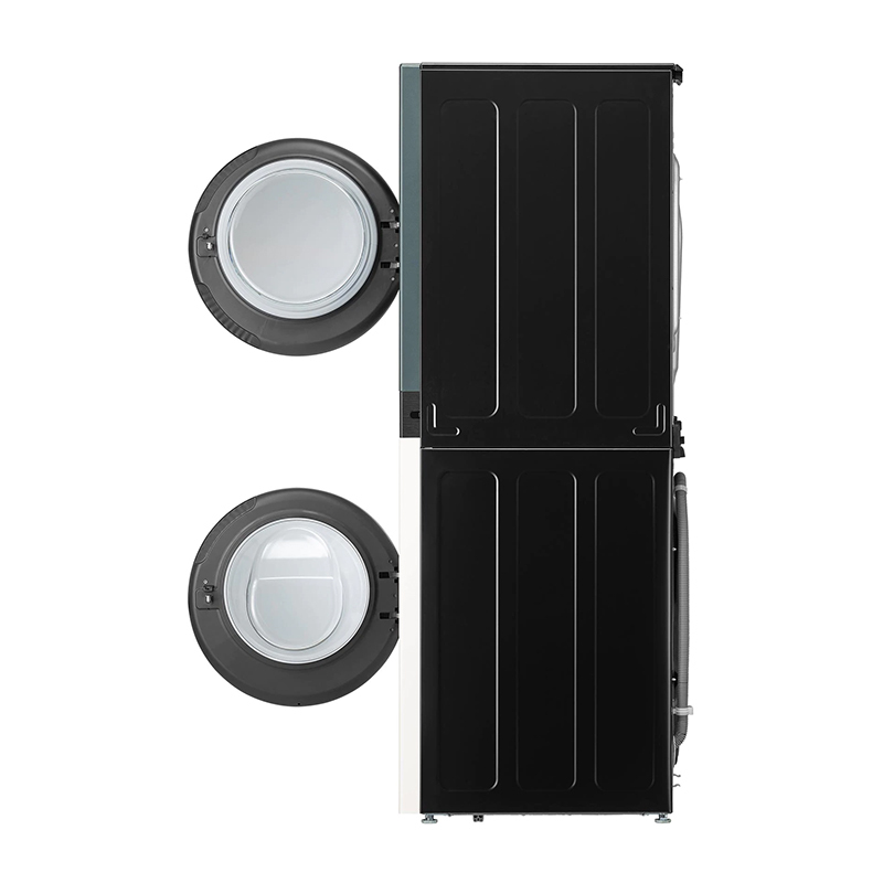 LG FN231QH 13+10kg原装进口 墨玉绿+玉石白 拼色 智能联动 mini双塔洗烘干一体机高清大图