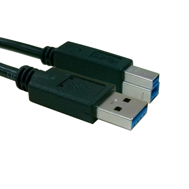 酷比客(L-CUBIC) USB-AM-BM 黑色 USB3.0打印线LCCPUSB3AMBMBK-0.5M (单位:根