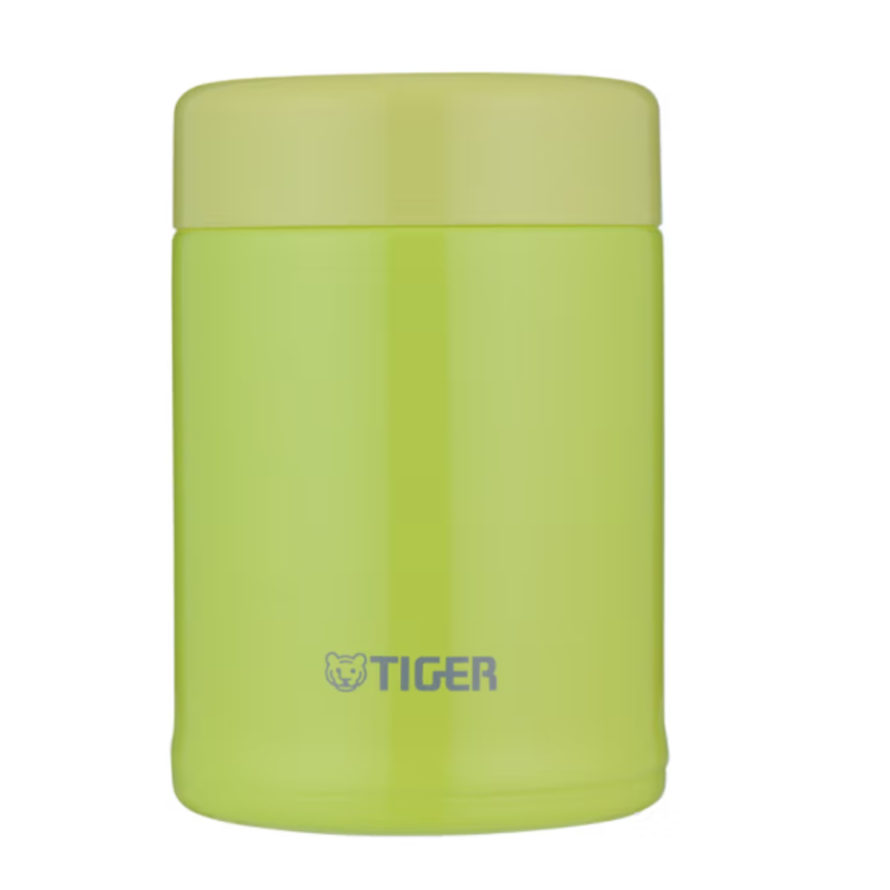 虎牌(TIGER) 焖烧杯 保温保冷杯 汤粥杯多彩直身杯250ml MCA-B25C 浅绿色