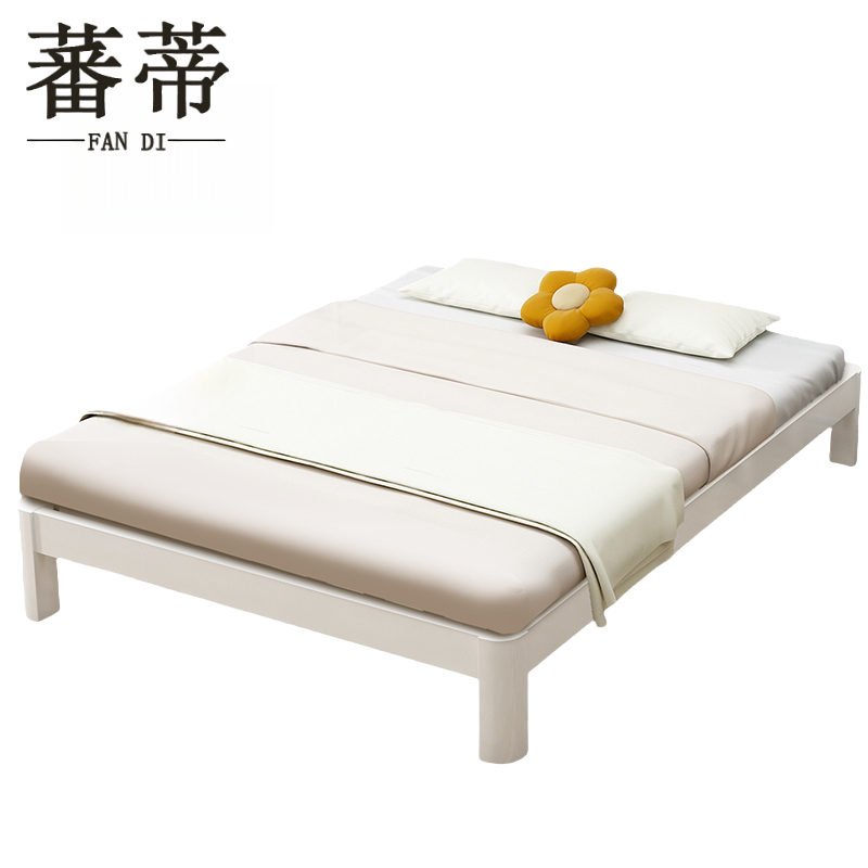 蕃蒂单人床含床垫套高清大图