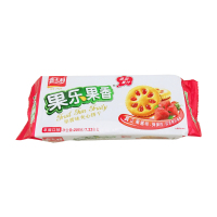 嘉士利 果乐果香 205g （莓味） 果酱味夹心饼干 休闲零食