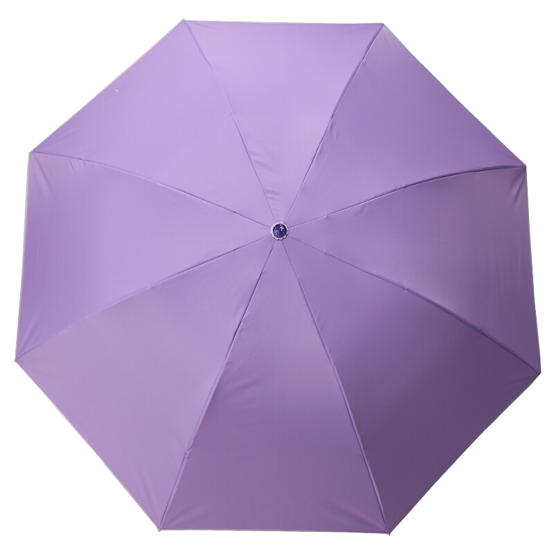 天堂336t银内银胶遮阳伞紫色