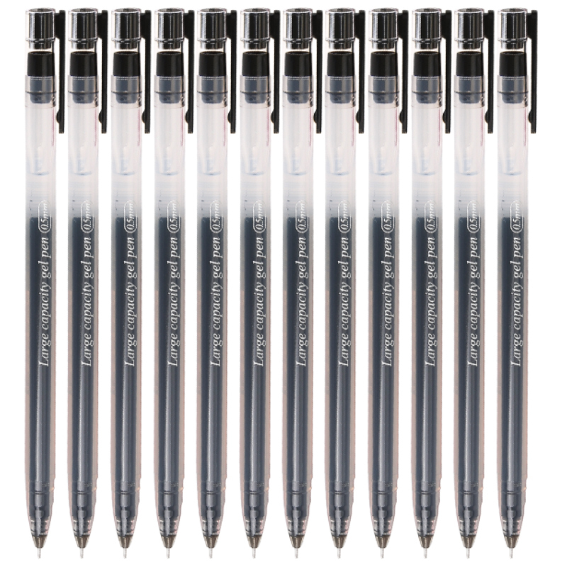 晨光 (M&G) AGPY5501 中性笔 0.5mm 黑色 12支/盒 4盒装高清大图