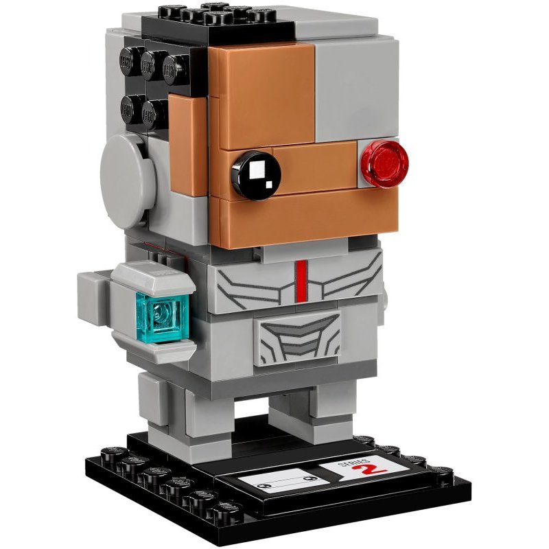 乐高(LEGO)Brickheadz 大头人偶 方头仔 钢骨41601 积木塑料玩具 10岁以上 108块