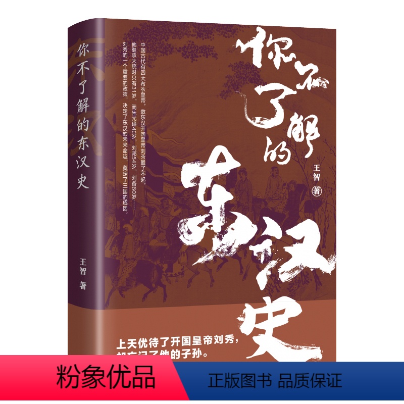 [正版] 你不了解的东汉史 王智著 上天优待了东汉开国皇帝刘秀,却忘记了他的子孙。这里有你不了解的东汉史 中国历史书籍