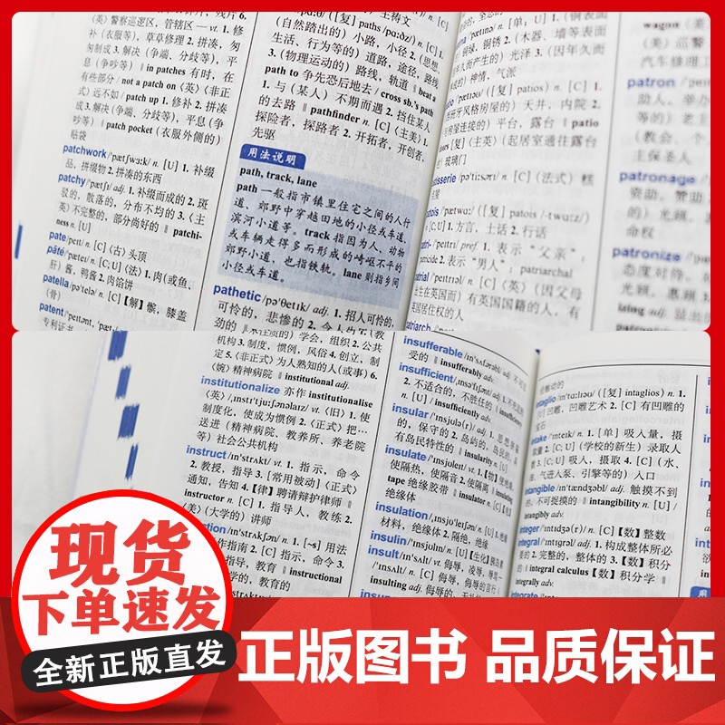 外研社英汉小词典(第二版)第2版便携版英语词典英语字典辞典 中学小学生英语词典 英语自学教材辅导书英语工具书 英语学习者高清大图
