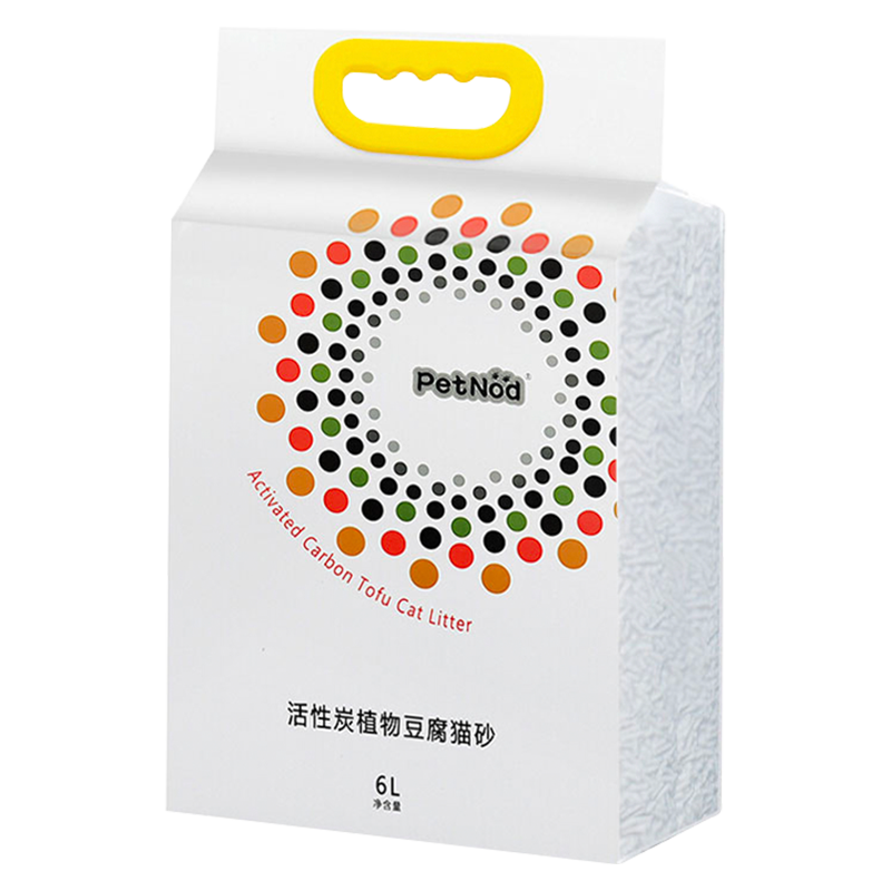 诺旦猫砂活性炭植物豆腐猫砂6L细颗粒猫砂1袋