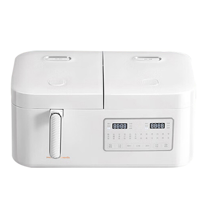 摩飞电饭煲2+2L多功能双胆双控二合一电压力锅白色MR8501