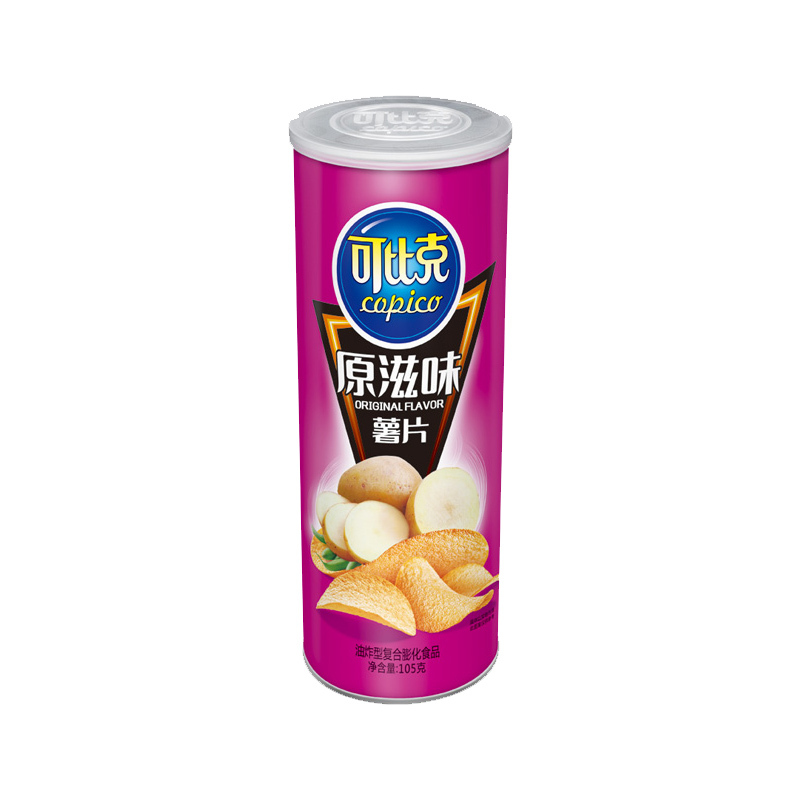 可比克薯片(原味)105g