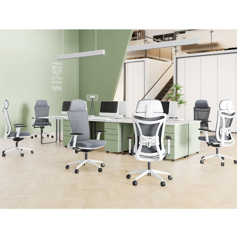 德诚和(DCH)人体工学椅久坐不累主管椅职员椅高清大图