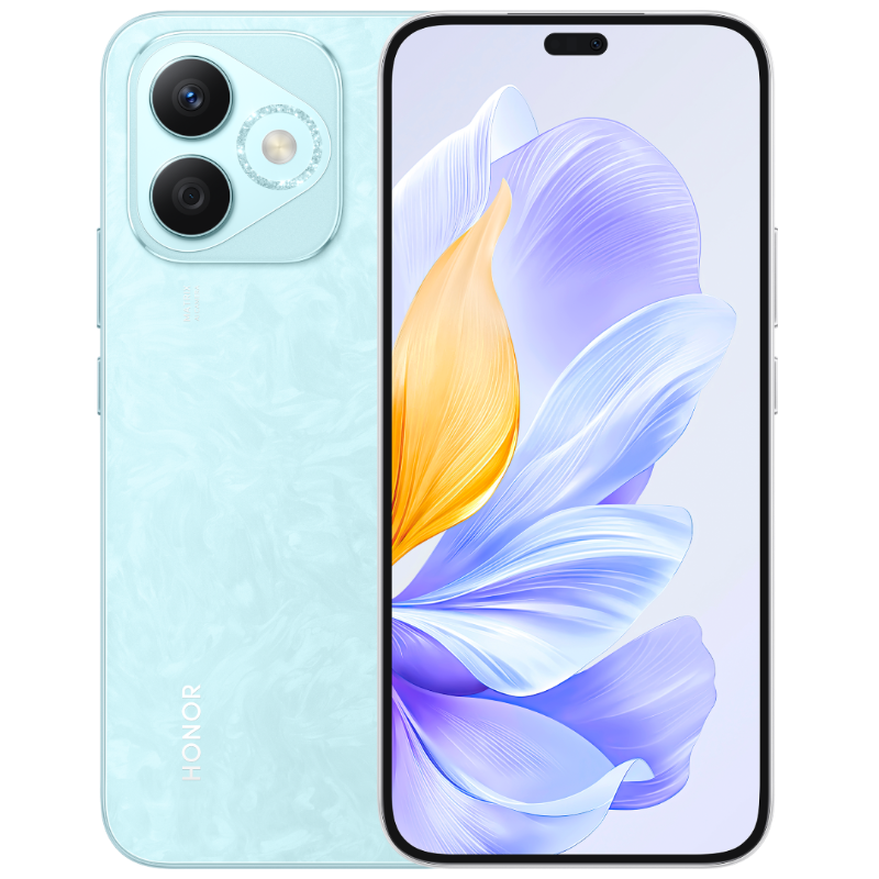 荣耀X60i 12GB+256GB 云水蓝 5G手机 轻薄长续航 高亮OLED护眼大屏 防水抗跌高品质 智能学生老人手机