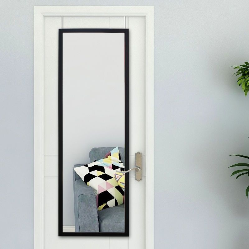 工匠时光镜子全身挂门穿衣镜家用挂镜子粘贴壁挂试衣镜贴墙门后镜全身