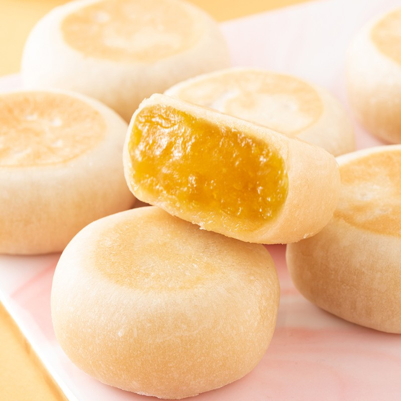 刻凡芒果饼休闲零食夹心糕点早餐点心软心饼充饥500g*1盒