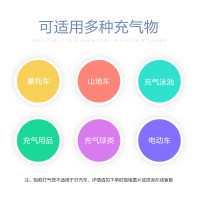 永久山地公路通勤折叠自行车打气筒家用电动电瓶车篮球高压汽车便携式通用气管子单车充气筒小型迷你摩托车打汽简儿童平衡车美法嘴