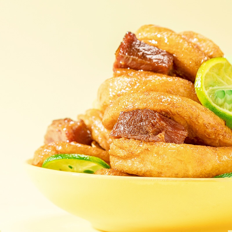 来伊份-牛肉豆脯125g*4