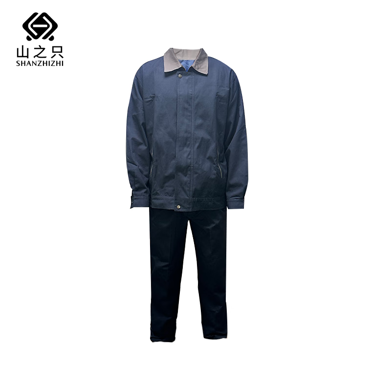 山之只 夹克春秋防护工作服 M码 套高清大图