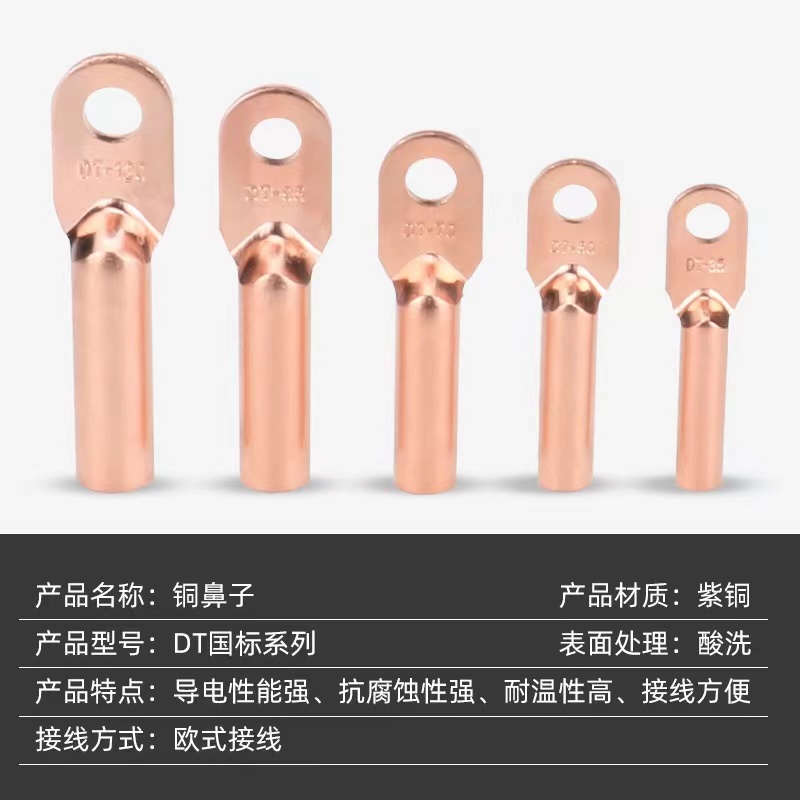 伟鹏双兴 铜鼻子DT接线端子 DT-10mm² 个高清大图