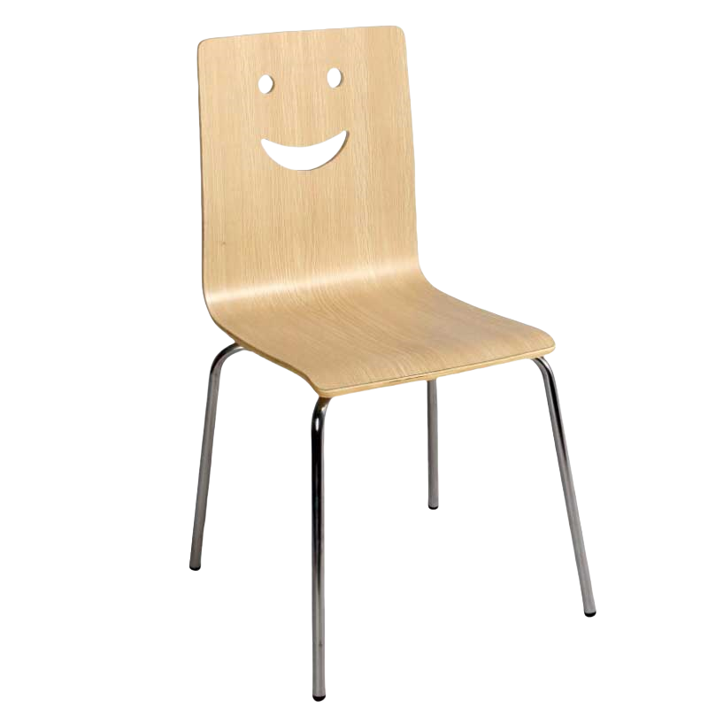 铭思达餐椅木质把高清大图