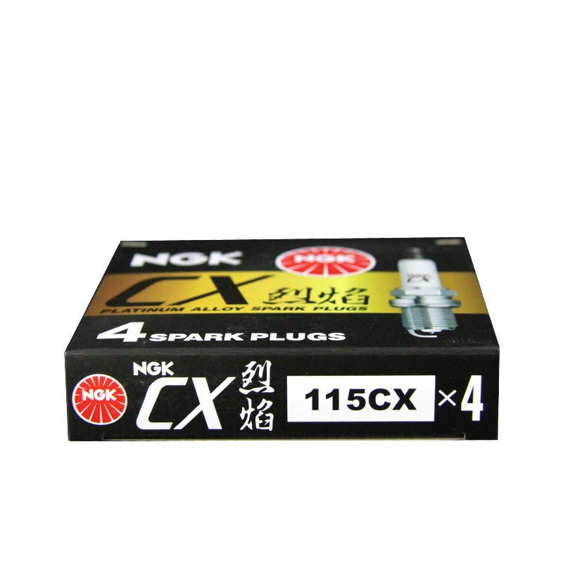 NGKCX烈焰铂金火花塞 115CX 单支装 适用于雪弗兰长城奇瑞花冠威驰同悦