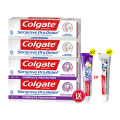 高露洁(Colgate)抗敏牙膏套装（110g * 4 ）泰国进口 送旅行装牙膏40g*2