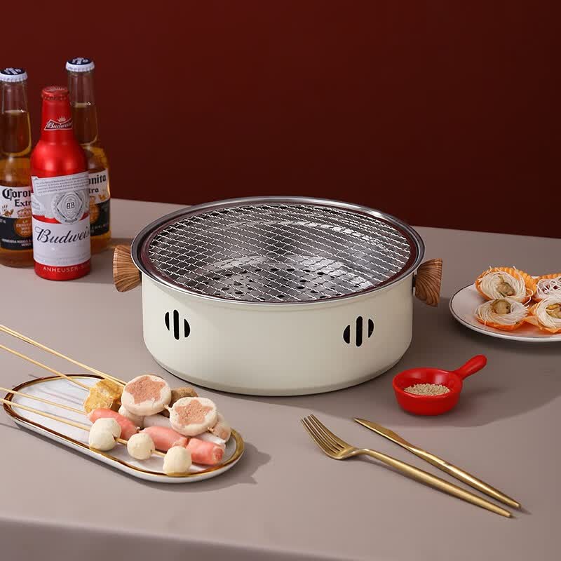 易铂YISPOT 福尔德烧烤炉 YP-6088 28cm 烧烤炉家用烧烤炉电烤炉 28CM高清大图
