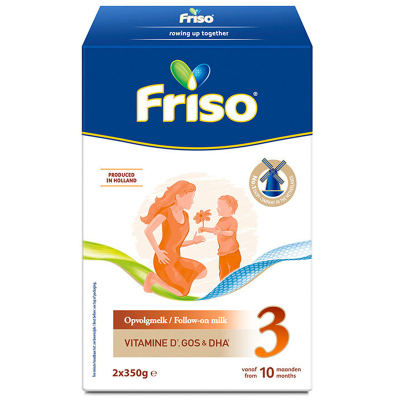 Friso荷兰美素佳儿婴幼儿配方奶粉 3段 ( 10月以上) 700g/罐 新版 荷兰原装进口