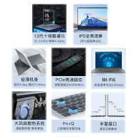 联想(Lenovo)V14 全新12代英特尔酷睿14英寸笔记本电脑(I5-1235U/12G/1T固态/灰) 定制 IPS高清商务网课学习推荐小新扬天同款轻薄本联想自营官方旗舰