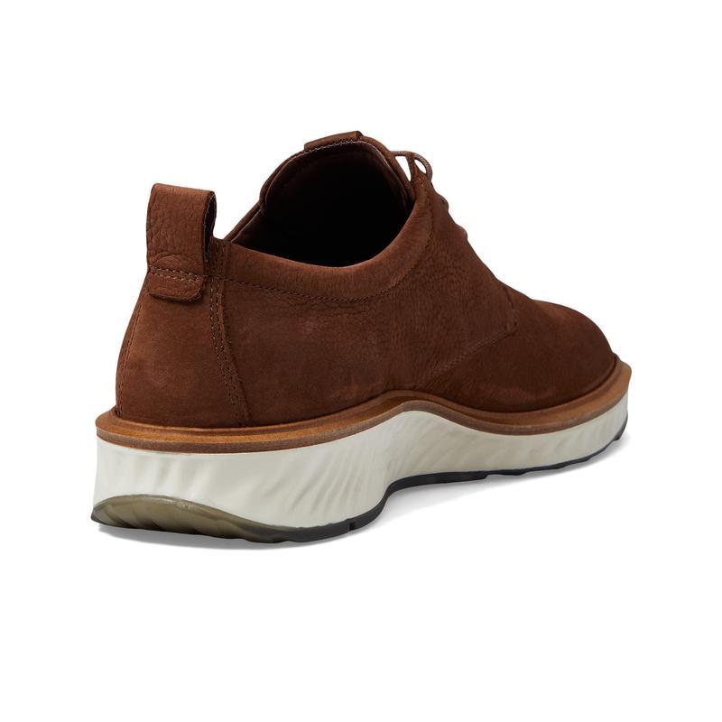 ecco爱步男款st1hybridplaintoetie男士休闲鞋防滑通勤鞋皮鞋低帮鞋