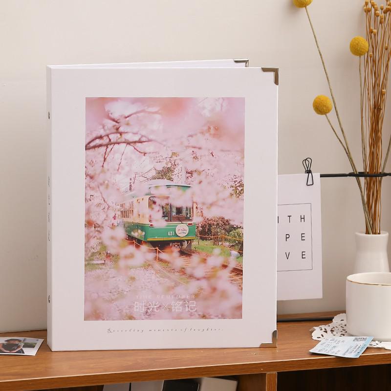 三维工匠电影票火车票收藏册票据收纳册纪念册旅行收集册插页式相册本票 随机图案一本(车票电影票160张+门票飞机票60张+高清大图