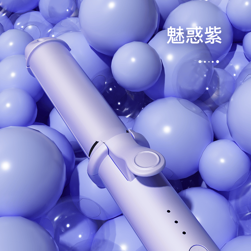 雷瓦(RIWA) 卷发棒卷直两用夹板 大卷蛋卷刘海夹内扣直板夹 迷你便携卷直发二合一电夹板烫发器RB-8125 卷直两用