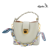 澳洲袋鼠(Austarlion)丝巾手挽款水桶女包DS9508#-A/LV/N(单位:个)