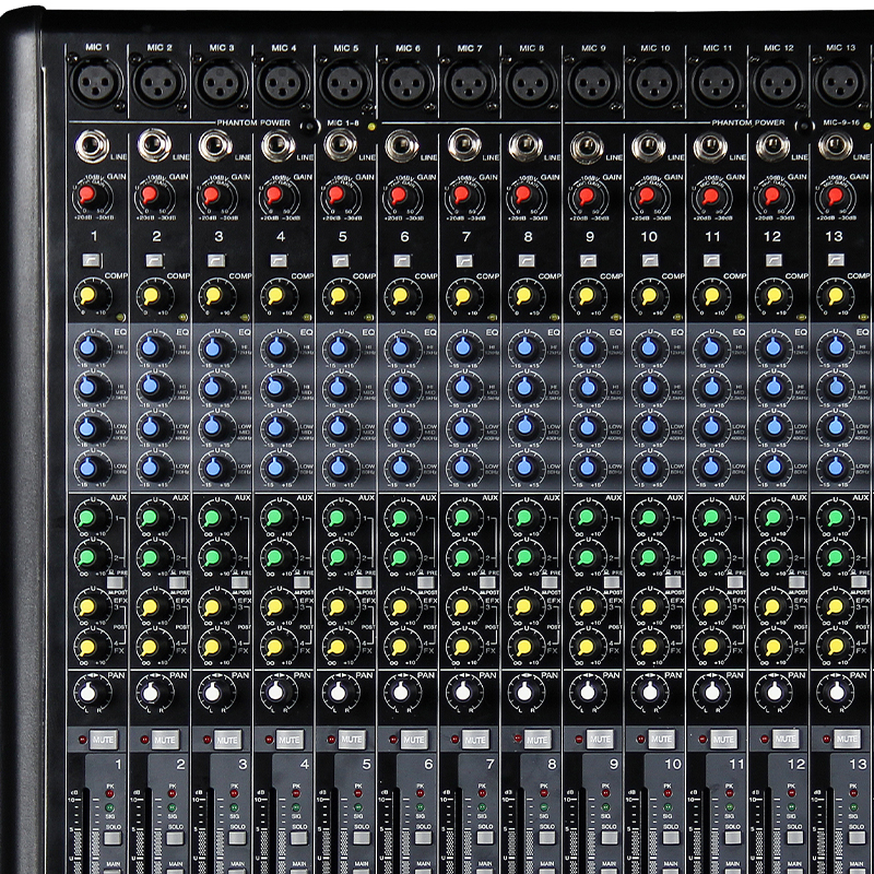 惠度(HuiDu)16路输入四编组输出模拟调音台 RMX1604(销售单位:台)高清大图