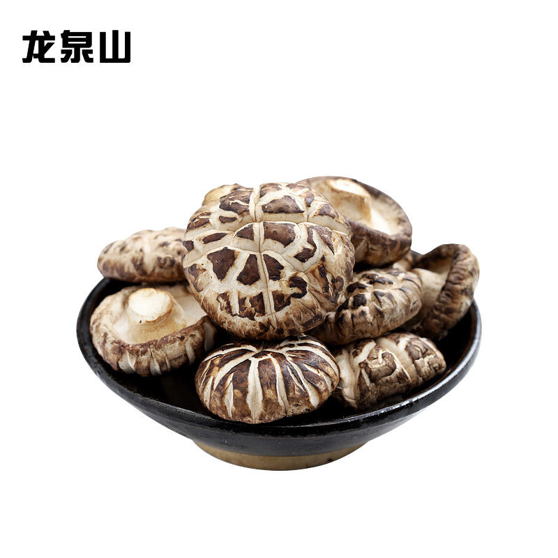 龙泉山精品花菇150g罐装浙江特产 肉厚无根 火锅食材 山珍干货 食用菌