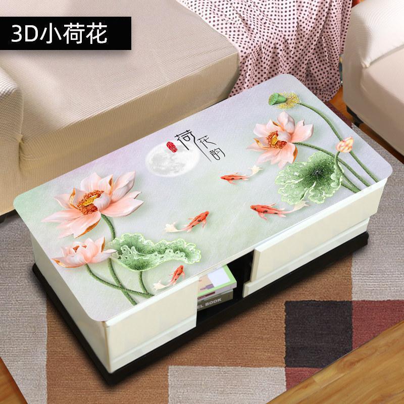 家柏饰(CORATED)软玻璃桌布3d立体 餐桌布加厚家用pvc垫茶几桌布防水防油免洗防烫