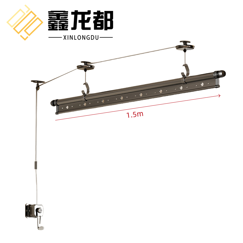 鑫龙都升降晾衣架高清大图