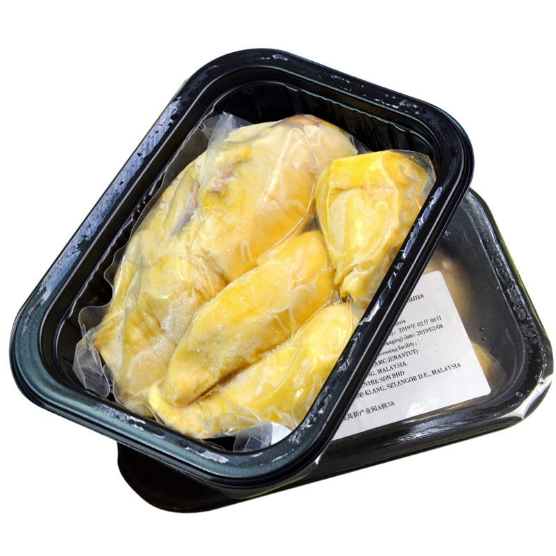 开皇马来西亚猫山王冷冻榴莲果肉液氮锁鲜400克盒六盒装