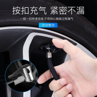 闪电客汽车轮胎充气泵小型车用电动小轿车便携12V大功率家用车载打气泵 普通指针款22缸(送充气嘴)