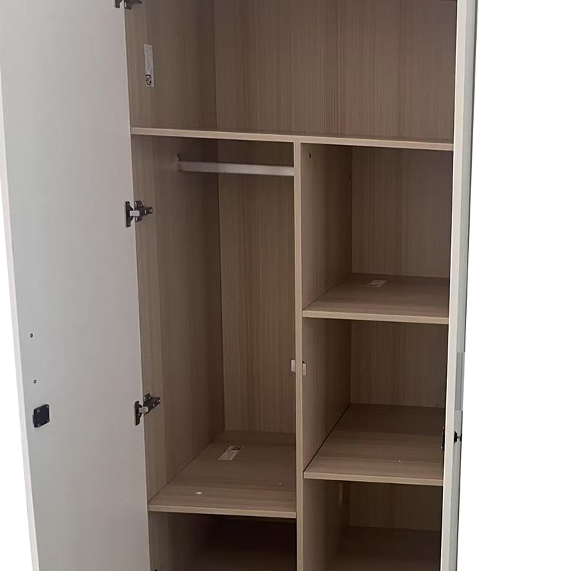 【杰成通达】双门木制衣柜 1800*850*550mm高清大图